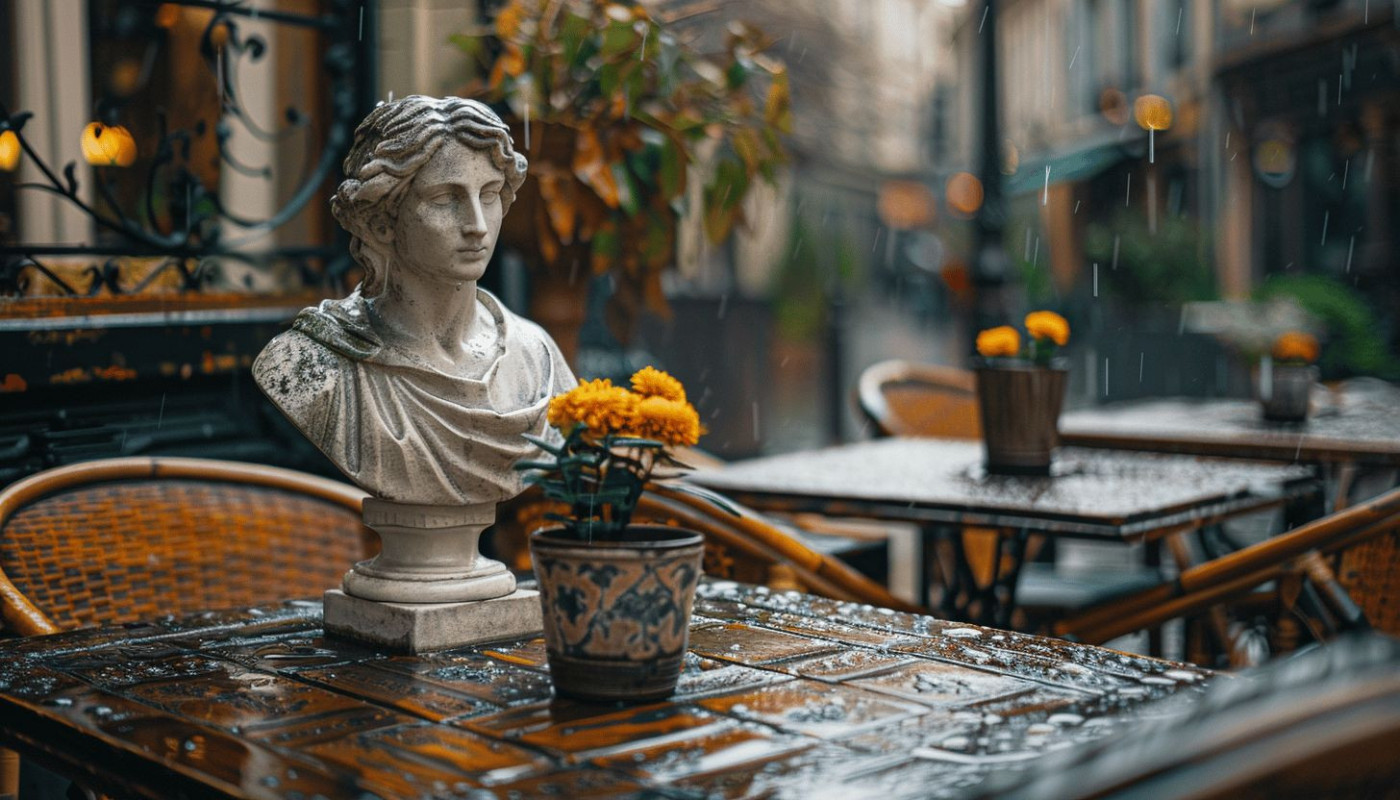 Citations et réflexions sur la pluie : sagesse de Sénèque, essence bohème et charme de Lyon