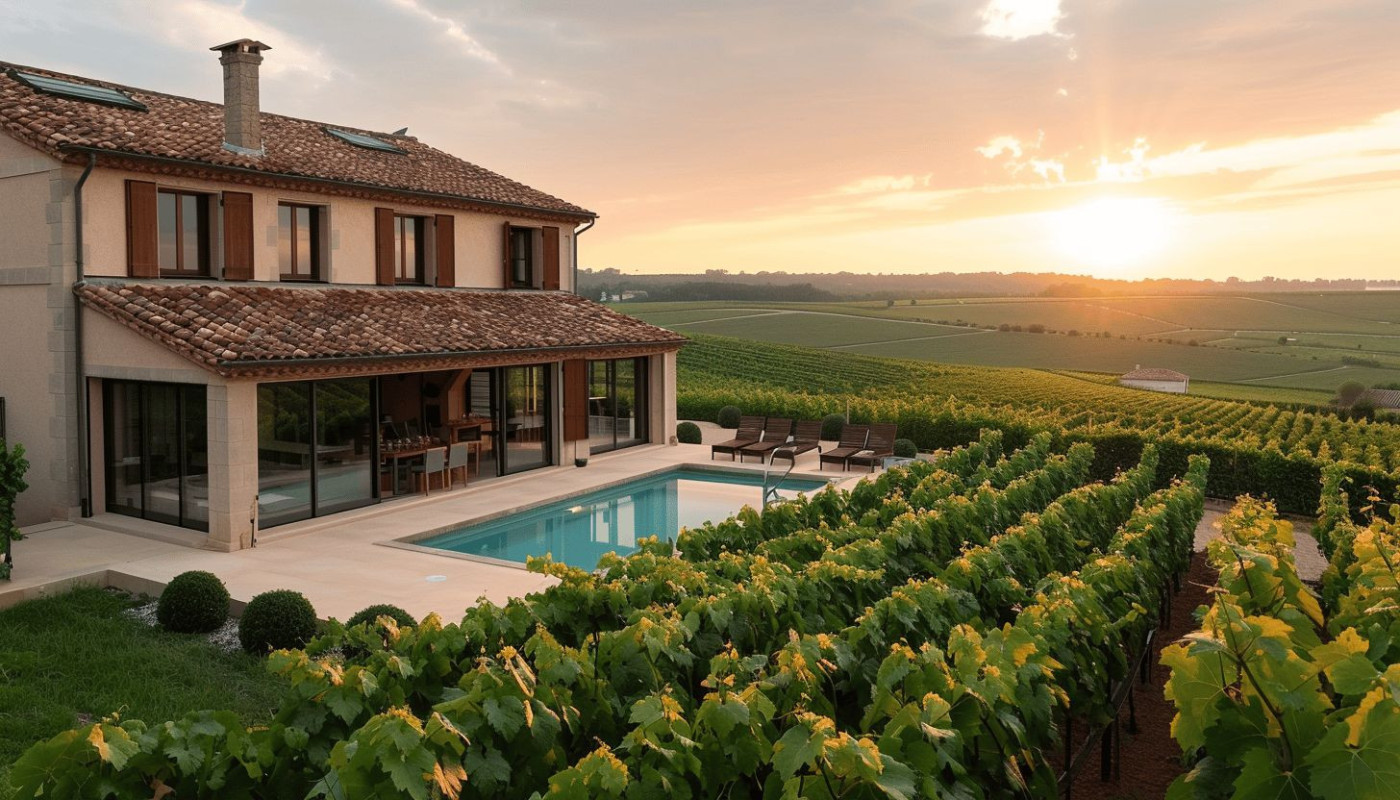 Découverte des gîtes avec piscine sur la route des vins du Beaujolais